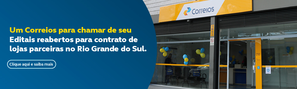 Banner Correios